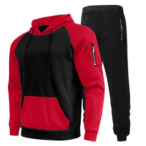 Ensembles de survêtements décontractés slim pour hommes, design maternité, polyester/coton, couleur unie, écologiques, pour fitness et gym, avec emballage personnalisé et logo - Product Image 1