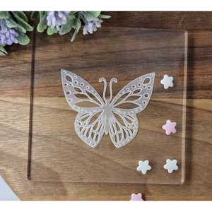Designer Butterfly Fondant Embosser Stamp Essential Cake Decorating Supply - Product Image 1
