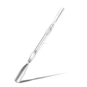 Pousse-cuticules double extrémité en acier inoxydable réutilisable de haute qualité, éliminateur de peaux mortes, pour manucure, pédicure et nettoyage des ongles en salon - Product Image 6