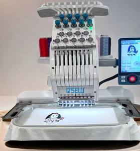 Máquina de Bordar Computarizada de Una Cabeza, Nueva, para Bordar Logotipos y Etiquetas en Camisetas - Product Image 1