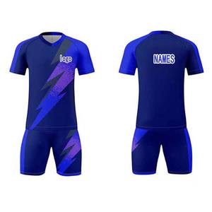2025 Nueva camiseta de fútbol para hombres, conjunto completo, uniforme de fútbol de entrenamiento sublimado transpirable, ropa deportiva, diseño personalizado y uniforme con logotipo - Product Image 5