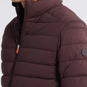 Veste Puffer Vente en gros Logo personnalisé OEM Veste d'hiver imprimée de haute qualité pour hommes Veste bulle Puffer avec poches - Product Image 3