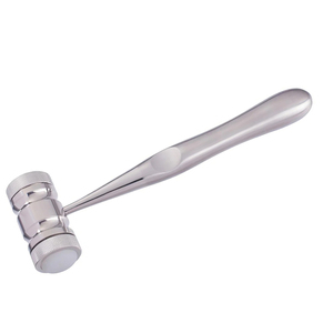 Marteau Orthopédique Dentaire de 190mm, Maillet Chirurgical, Têtes en Nylon, Acier Allemand de 25mm, 218g, 155g, Matériel en Caoutchouc, Manuel de Qualité DIY - Product Image 3