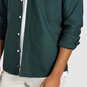 Venta al por mayor OEM Cantidad a granel de moda 100% algodón de los hombres Casual Camisa de manga larga transpirable y fabricado profesionalmente - Product Image 6