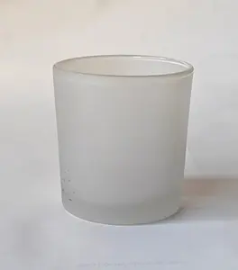 Portavelas Cilíndricos de Metal y Seda Grabados a Mano, Color Ámbar Escarchado, Negro, Transparente, con Estampado de San Valentín, Forma Ovalada, Frascos Navideños Ovalados - Product Image 3