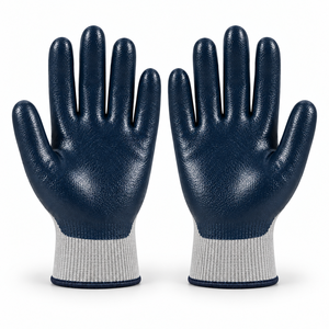 Gants en PVC enduit durables, résistants aux coupures et aux produits chimiques, matériaux flexibles à usage général pour une meilleure adhérence, confortables - Product Image 4