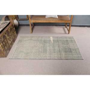 พรมตุรกีวินเทจ ขนาด 2.9x5.3 ฟุต พรมตกแต่งลายทางสีเทา - Product Image 2