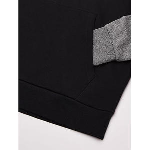 เสื้อมีฮู้ดผ้าคอตตอนสองสีสำหรับผู้ชายเสื้อแนวสตรีทแวร์ผ้าคอตตอน100% งานปักตามสั่ง - Product Image 3