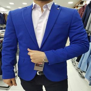 Trajes de Hombre Personalizados de Negocios, Trajes Elegantes de Corte Regular con Solapa de Chal, Blazers para Hombre de Primera Calidad - Product Image 5