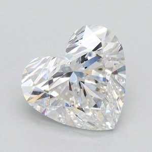 IGI 4.04 ct Heart Cut Lab Diamant Blanc Lâche Calibré F couleur VVS2 clarté Lab créé Diamants pour Bijoux Cadeaux pour elle - Product Image 1