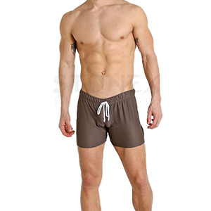 Custom Logo High Quality Men Mesh Short Adjustable Drawstring <b>Elastic</b> Waist Mesh Short for Men's - Product Image 1