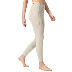 Pantalon taille haute femme à la mode bon marché personnalisé par l'usine OEM pantalon d'équitation antidérapant portable avec jodhpur en silicone et culotte - Product Image 2