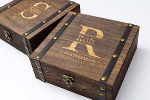 Caja de Madera con Acabado de Lujo y Grabado |   Trabajo de Calidad Hecho a Mano |   Fabricante Mayorista a Granel - Product Image 2