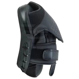 Professional MMA Kick Boxing Training Gear PU Leather Focus Pad Mitts with Adjustable for <b>Strap</b> Customizable Options - Product Image 3