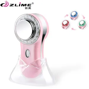 Face Lifting Massages Compression Electric Face Massager Led Facial Light Lifting Massages Device Anti Aging Beauty Products