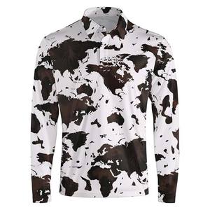 Sublimation Breathable Quick Dry <b>Golf</b> Shirts Polyester Customizable Logo Casual <b>Long</b> <b>Sleeve</b> Men's Polo Shirts Fishing Wear - Product Image 6