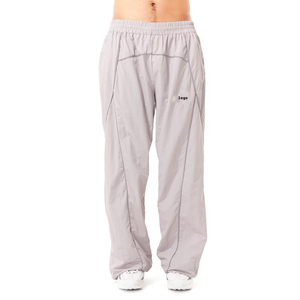 Ensemble de survêtements pleine longueur deux pièces de haute qualité pour femmes et hommes Survêtement coupe-vent imprimé de logo personnalisé en nylon solide - Product Image 4