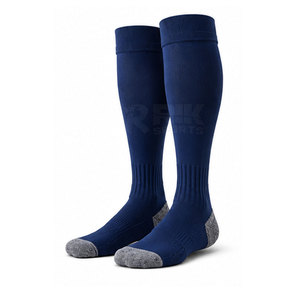 Chaussettes de football sur mesure, fabrication de haute qualité, couleur personnalisée, chaussettes de sport de bonne qualité, impression de logo personnalisé sur les chaussettes de football - Product Image 2