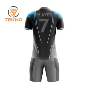 Vente en gros au meilleur prix Ensemble de maillots de football en polyester respirant personnalisé nouveau design Vente en gros d'usine d'uniformes sportifs pour enfants OEM ODM - Product Image 2