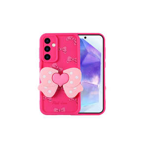 Coque en silicone rose foncé Capya pour Galaxy A35 A53 A12 & 5G, design élégant avec protection de l'appareil photo, protection de téléphone - Product Image 1