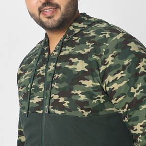 Sweat à capuche camouflage pour homme de bonne qualité, fermeture éclair, matière de qualité, couleur personnalisée, imprimé élégant, sweat à capuche camouflage pour homme - Product Image 6