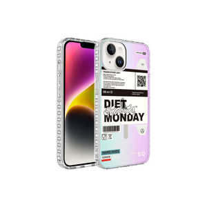 Coque en silicone liquide à motifs de la série Netzy Elegance pour iPhone 14 Plus 7 Plus & XR, compatible avec la protection arrière - Product Image 1