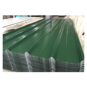 ألواح تسقيف فولاذية مموجة مطلية مسبقًا PPGI بسمك 0.27 مم بلون RAL7024 - Product Image 2