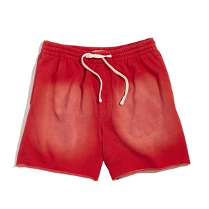Shorts Homme Streetwear Déchirés de Haute Qualité, Style Pullover, Effet Délavé au Soleil et Lavage Acide Vintage, 2026 - Product Image 3
