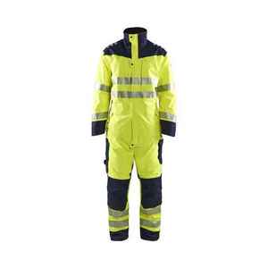 Overol de Seguridad Microporoso ANSI Clase 2 Reflectante Resistente al Fuego Impermeable Transpirable/Confortable Ropa de Trabajo Industrial - Product Image 1