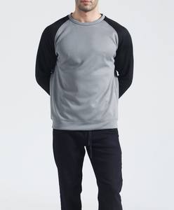 Camisetas de manga raglán de alta tendencia, ropa deportiva de algodón 100%, camiseta Reglan duradera con logotipo personalizado de la mejor calidad para hombres, ajuste holgado - Product Image 4