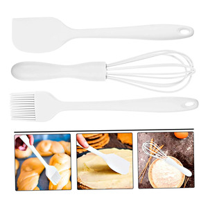 <b>Silicone</b> <b>Baking</b> Kit, 3 Pieces, Professional Use - Assorted Colors - Product Image 3