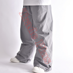 Unisex Outdoor Winter Cargo Pants Warm <b>Ski</b> Trousers For Men Casual Mid Waist Sports Pants with Elastic Solid Color Work Pants - Product Image 2