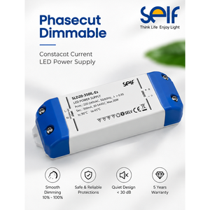 ไดรเวอร์ LED หรี่แสงได้แบบ TRIAC 75W/150W กระแสคงที่ 12V แหล่งจ่ายไฟภายในอาคาร - Product Image 2