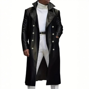 Abrigo de Invierno de Cuero de Alta Calidad al por Mayor para Hombre con Forro Interior Suave, Costuras Duraderas y Diseño Resistente a la Intemperie - Product Image 1