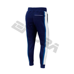 Nouveaux hommes pantalons élastique cordon pantalons de survêtement hommes haute qualité Joggers pantalon 100 pur coton polaire pantalon - Product Image 2