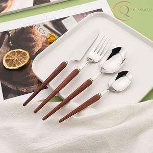 Juego de Cubiertos de Madera con Acabado Elegante, Sostenible, 100 Piezas, Aptos para Lavavajillas, Reutilizables, Utensilios de Cocina - Product Image 2