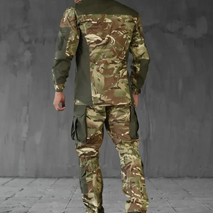 Uniforme de Caza, Conjunto de Camisa Táctica, Ropa de Camuflaje para Airsoft, Traje Táctico para Senderismo, Uniforme Táctico Multicolor - Product Image 2