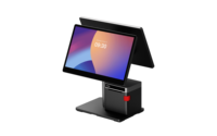 POS-терминал YIMIN Facone 2 Swan 1/2 Swift R Pro с плоской панелью и основанием/принтером 80 мм, кассовый аппарат с аккумулятором