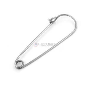 คลิปหนีบฆ่าเชื้อ BUNT ขนาด 12 ซม. คุณภาพสูง ใช้ซ้ำได้ สำหรับเครื่องมือผ่าตัด ฆ่าเชื้อด้วยความร้อนด้วยมือ ทำจากสแตนเลส MOL - Product Image 1