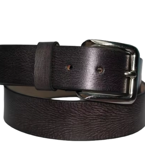 Cinturón de perfil de cuero de impresión Premium con hebilla de aleación con personalización de proveedor mayorista - Product Image 1