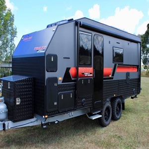 Caravane tout-terrain Malibu Caravans Raider XXL avec toit rigide en aluminium pour usage domestique dans les appartements ou les camping-cars - Product Image 1