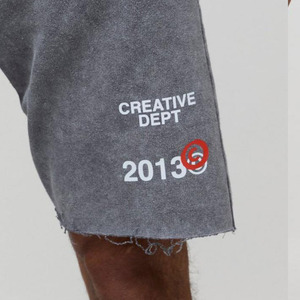 Vente en gros shorts pour hommes coupe décontractée imprimés shorts pour hommes shorts slim fit look délavé longueur courte décontracté derniers shorts pour hommes - Product Image 5