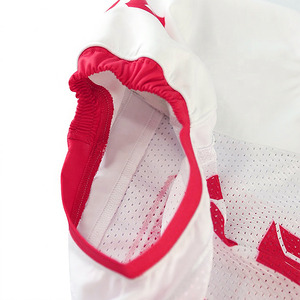 Maillot de football américain à manches courtes en polyester respirant et à séchage rapide, conçu sur mesure, grande taille, uniforme personnalisé à vendre - Product Image 6
