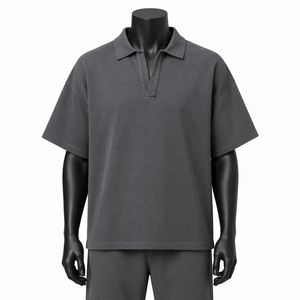 Camisetas Polo de Algodón Lisas al por Mayor de Alta Calidad, Camisetas con Logotipo Bordado Personalizado, Camiseta Polo Unisex Lisa - Product Image 1