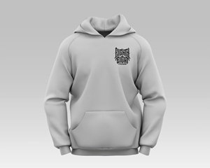 Sweat à capuche pour homme en molleton 100% coton de haute qualité, style streetwear hiver, avec logo personnalisé brodé sur le devant, respirant, coupe-vent, coupe classique - Product Image 6