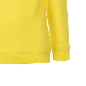 Sudadera Amarilla para Hombre, Cuello Redondo, Suave, Cálida, Ligera, Informal, Color Sólido, Prenda Superior de Moda - Product Image 5