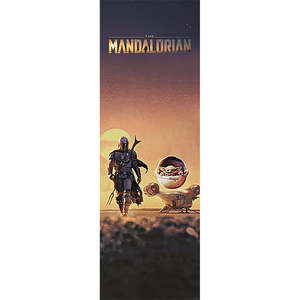 Modern Style the Mandalorian <b>Poster</b> Grogu Design Made of Durable Paper for Wall Usage - Product Image 1