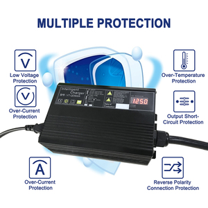Chargeur de batterie au lithium VOITATOP de haute qualité 10A 72V avec affichage LED, prise standard AU, pour <span class=keywords><strong>moto</strong></span>/camion électrique, usage industriel - Product Image 4