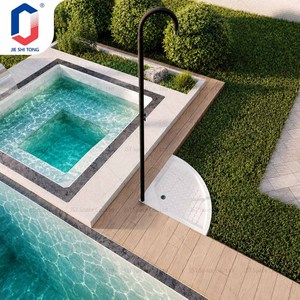 Ducha de Lujo para Piscina de Acero Inoxidable 316, Sistema de Ducha Exterior Resistente a la Corrosión para Villas, Hoteles y Piscinas - Product Image 2