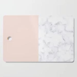 Tabla de cortar de uso doméstico, juego de tabla de cortar combinada de piedra de mármol, bloques de cortar de comida de cocina, herramientas de cocina - Product Image 1